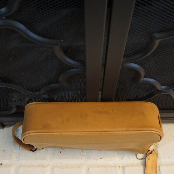 Coach Wristlet in Tan and Charm - Picture 8 of 8